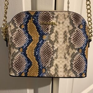 Steve Madden Snake Skin cross body bag